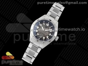 Autavia SS 42mm TARF 1:1 Best Edition Gray Dial SS Bezel on SS Bracelet SW200