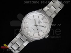 Carrera Automatic SS Silver Dial on Bracelet ETA2824-2