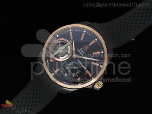 Grand Carrera Calibre 11 PVD/RG Pendulum Black Dial