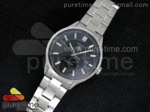 Carrera Automatic SS Black Dial on SS Bracelet A2824